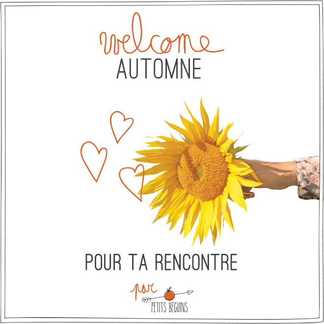 Welcome Automne - Illustration - Petits Béguins