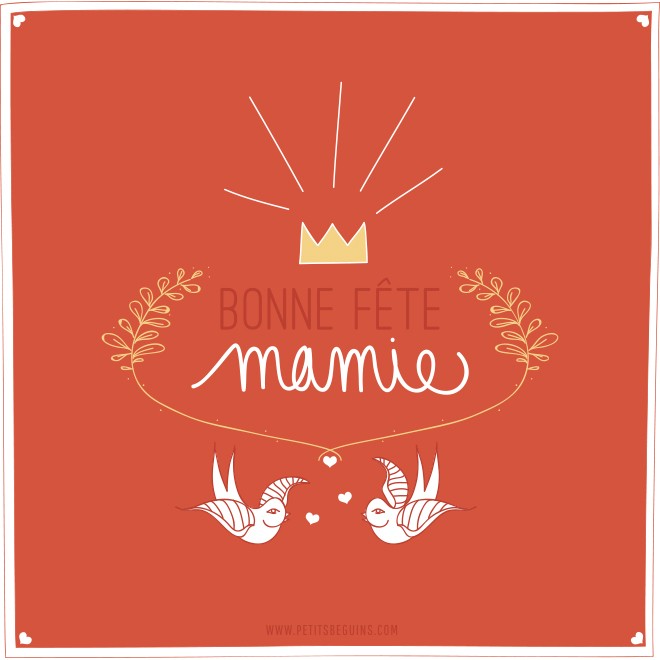 Fête des Mamies - Illustration - Petits Béguins