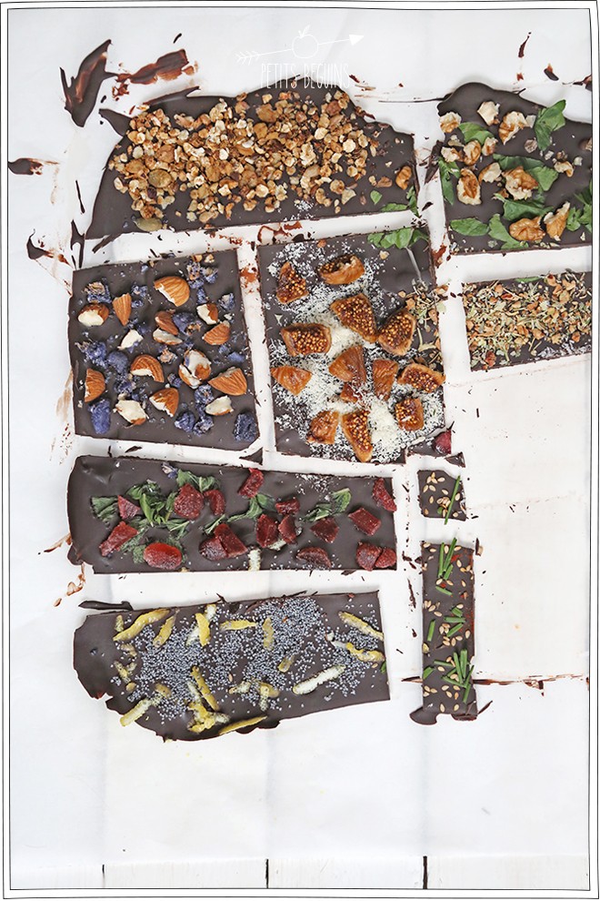 Tablette de chocolat maison - Gourmandise - Petits Béguins