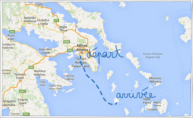 Vacances en Grèce à Serifos - Carnet de voyage - Petits Béguins