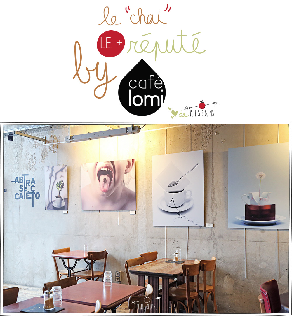 Meilleurs Chaï latte - Café Lomi - Coup de coeur - Petits Béguins