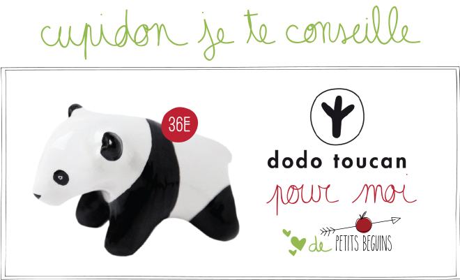Idées cadeaux Saint-Valentin - Coup de coeur - Dodo Toucan - Petits Béguins