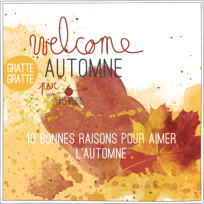 Welcome Automne - Illustration - Petits Béguins