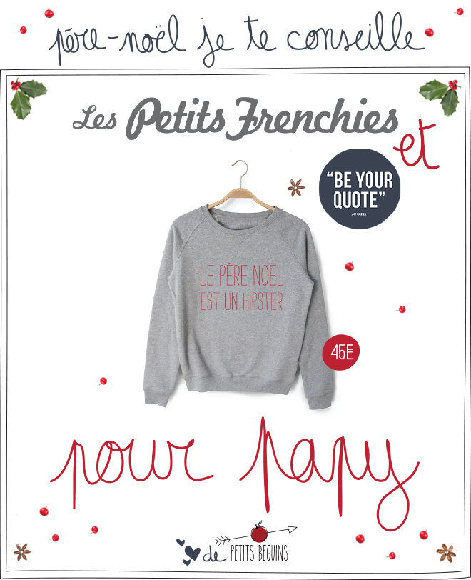 Cadeaux de Noël pour son papy - Les Petits Frenchies - Petits Béguins