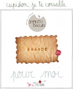 Shanty biscuits - Petits Béguins - Idées cadeaux Saint Valentin