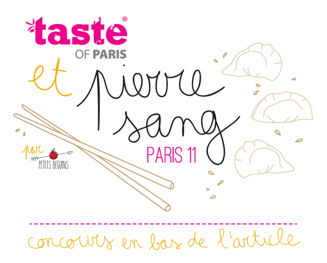 Pierre Sang - Paris 11 - Taste Of Paris - Petits Béguins
