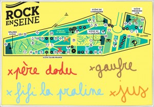 Rock en seine 2015 - #peredodurocks - Petits Béguins