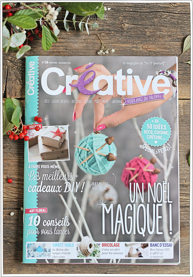 Creative magazine - Article Presse- Petits Béguins