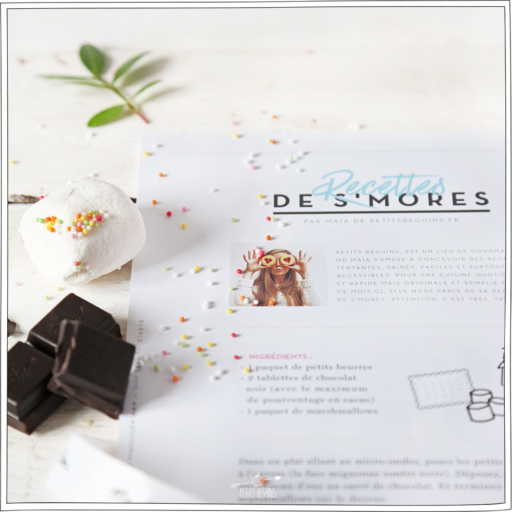 S'mores - Recette - My Little Box - Petits Béguins