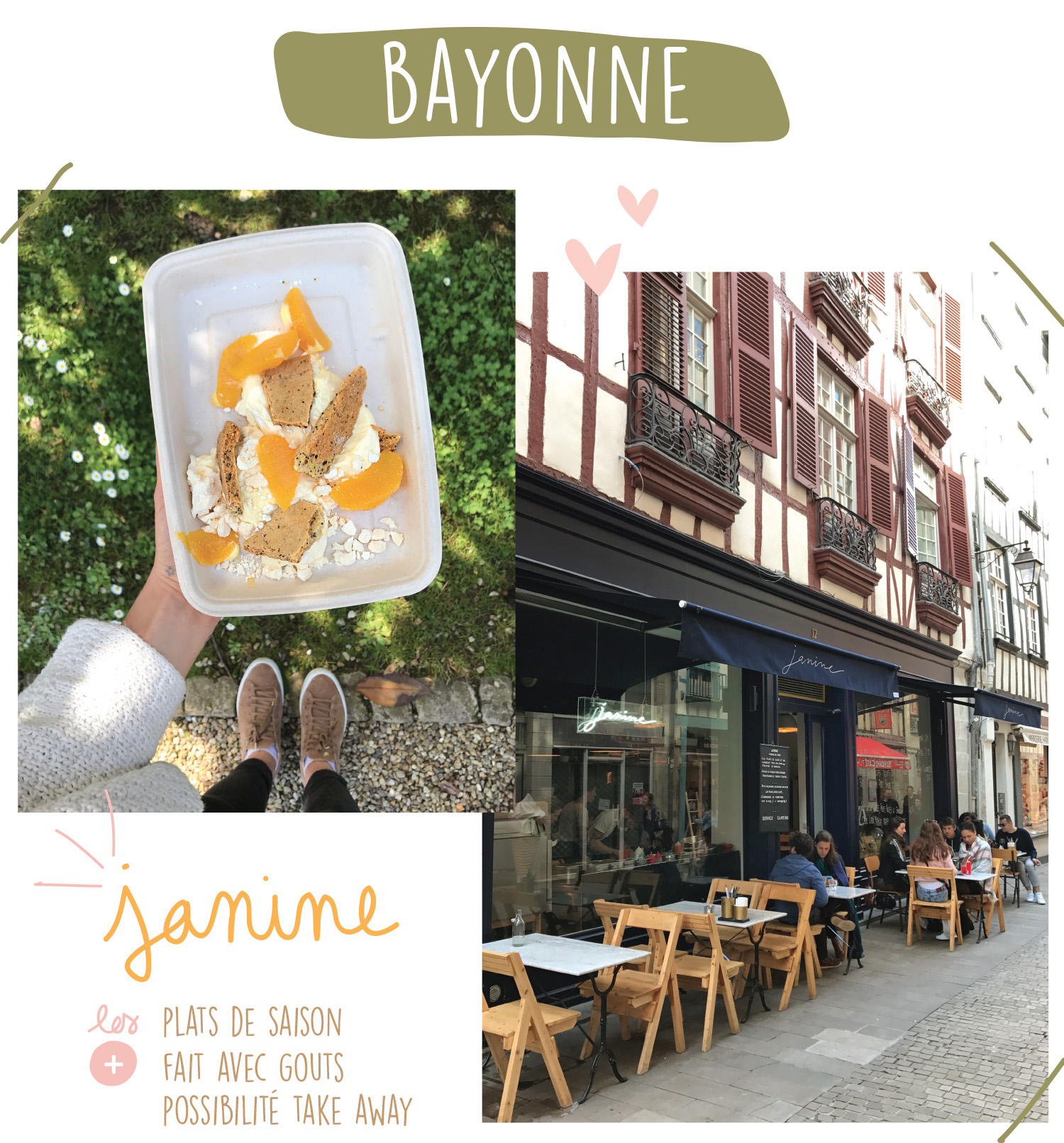 Bonne Adresse Bayonne - Janine - Petits Béguins