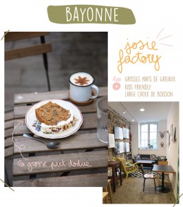Bonne Adresse Bayonne - Josie Factory - Petits Béguins