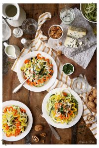 Spaghettis de Légumes - Recette facile - Maïa Chä