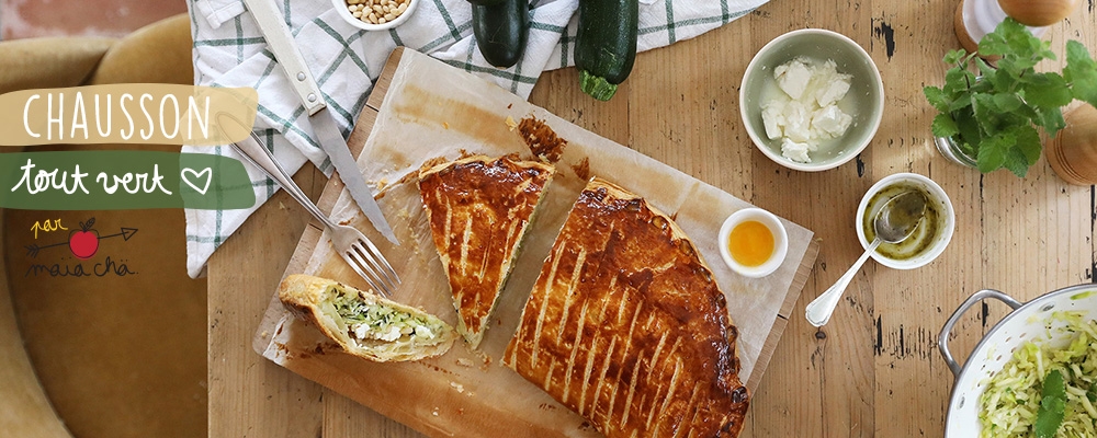 Chausson tout vert - Maïa Chä